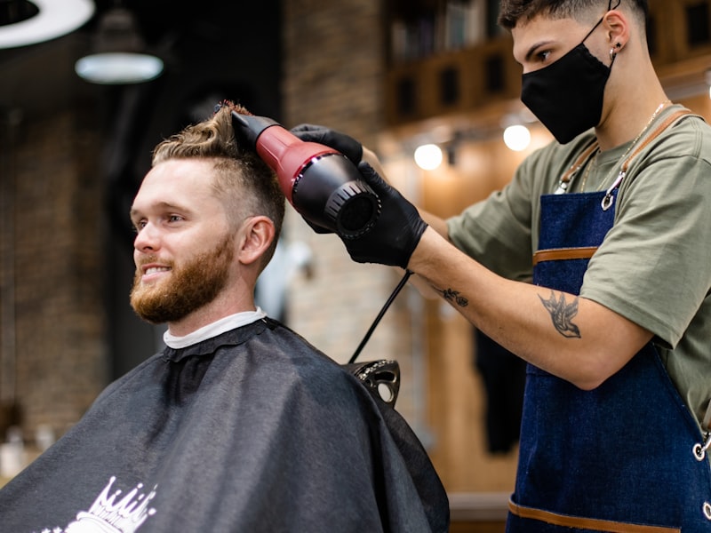 After: silky smooth hair after keratin treatment